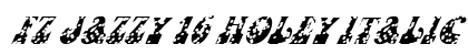 FZ JAZZY 16 HOLEY ITALIC Normal preview