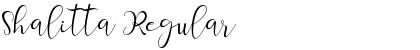 Shalitta Font