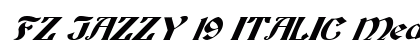 FZ JAZZY 19 ITALIC Medium preview