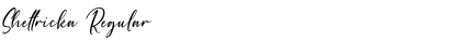 Shettricka Font