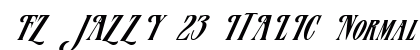 FZ JAZZY 23 ITALIC Normal preview