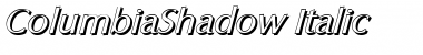 ColumbiaShadow Font