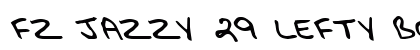 FZ JAZZY 29 LEFTY Bold preview
