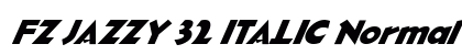 FZ JAZZY 32 ITALIC Normal preview