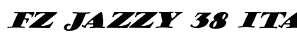 FZ JAZZY 38 ITALIC Normal preview