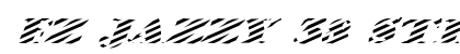FZ JAZZY 38 STRIPED ITALIC Normal preview