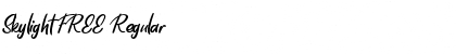 Skylight FREE Font