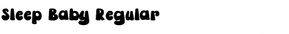 Sleep Baby Font