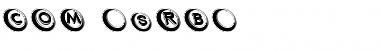 COM (sRB) Regular Font