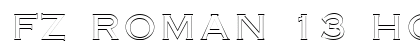 FZ ROMAN 13 HOLLOW Normal preview