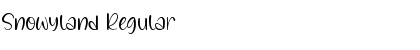 Snowyland Font