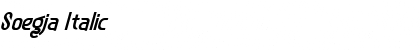 Soegja Font