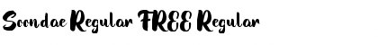 Soondae Regular FREE Font