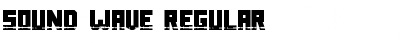 Sound Wave Font