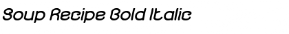 Soup Recipe Font