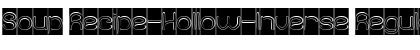 Soup Recipe-Hollow-Inverse Font