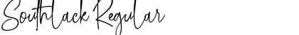 Southlack Font