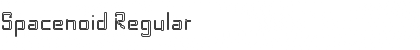 Spacenoid Font