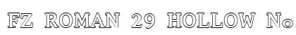 FZ ROMAN 29 HOLLOW Normal preview