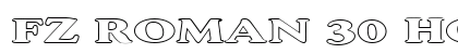 FZ ROMAN 30 HOLLOW EX Normal preview