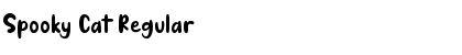 Spooky Cat Font