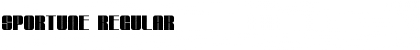 SPORTUNE Font