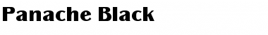 Download Panache-Black Font