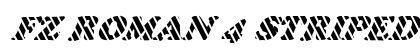 FZ ROMAN 4 STRIPED ITALIC Normal preview