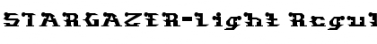 STARGAZER-Light Font