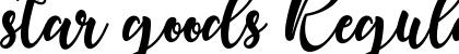 star goods Font