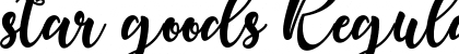 star goods Font