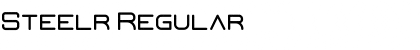 Steelr Font