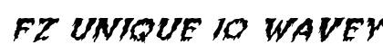FZ UNIQUE 10 WAVEY ITALIC Normal preview