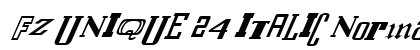 FZ UNIQUE 24 ITALIC Normal preview