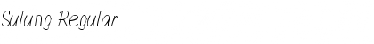 Sulung Font
