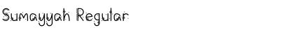 Sumayyah Font
