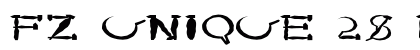 FZ UNIQUE 28 MANGLED EX Normal preview