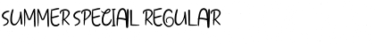 Summer Special Font