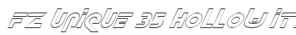 FZ UNIQUE 35 HOLLOW ITALIC Normal preview