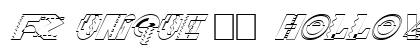 FZ UNIQUE 36 HOLLOW ITALIC Normal preview