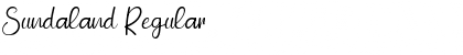 Sundaland Font