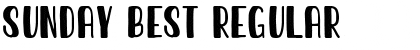 Sunday Best Font