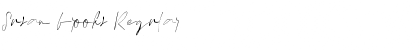 Susan brooks Font