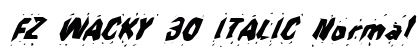 FZ WACKY 30 ITALIC Normal preview