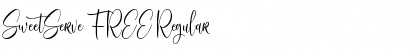 SweetServe FREE Font