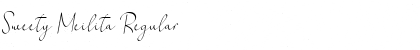 Sweety Meilita Font