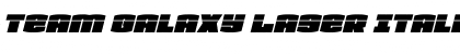 Download Team Galaxy Laser Italic Font Download Team Galaxy Laser Italic Font