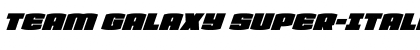 Download Team Galaxy Super-Italic Font Download Team Galaxy Super-Italic Font