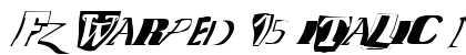 FZ WARPED 15 ITALIC Normal preview