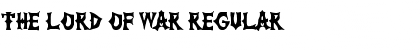 Download The Lord of War Font Download The Lord of War Font